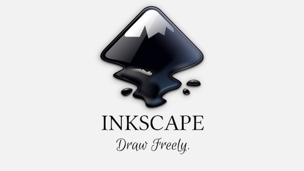 Logo officiel d'Inkscape, éditeur de graphiques vectoriels open source.